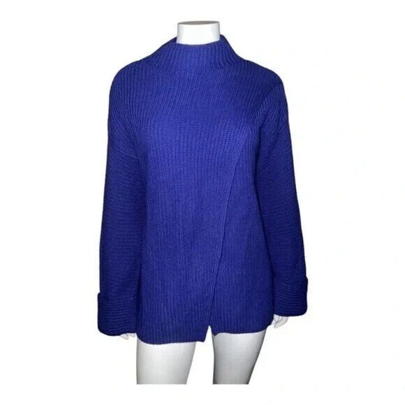 Athleta Oversized Azalea Sweater Noble Blue Oversized Small NWOT - Picture 5 of 11